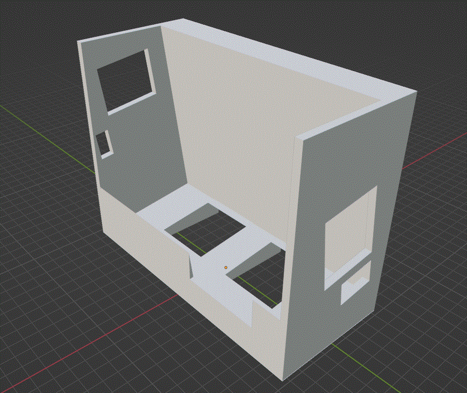 Ceiling Projector Mount Completed Model