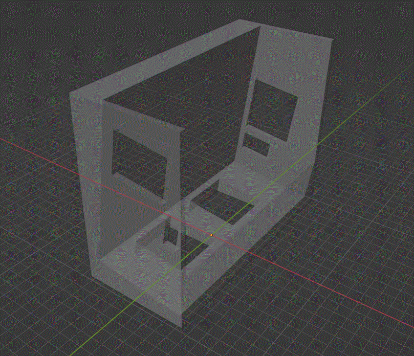 Ceiling Projector Mount Cut Out Model